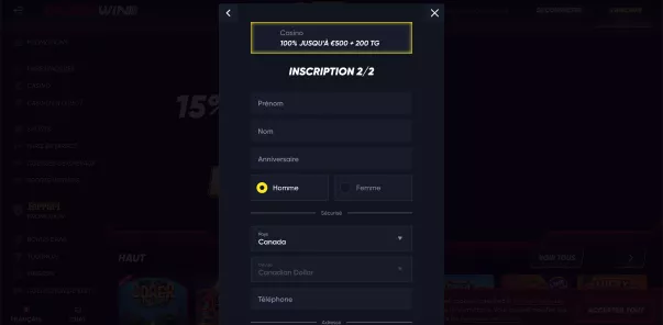 Allow QuickWin Casino to access your favorite games